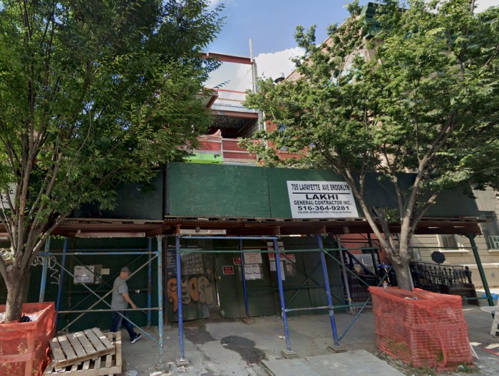 Carlyle Group refinanced 34 buildings including 705 Lafayette Avenue (Credit - Google)