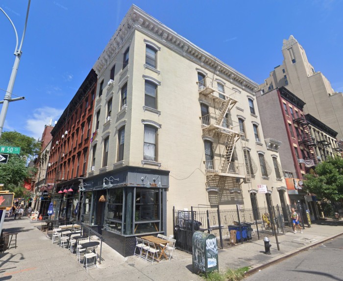 Croman Real Estate sells 459 West 50th Street (Credit - Google)