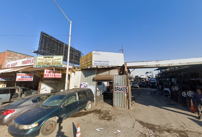 Related Companies and Sterling Equities in contract to buy two parcels in Willets Points including 124-17 34th Avenue (Credit - Google)