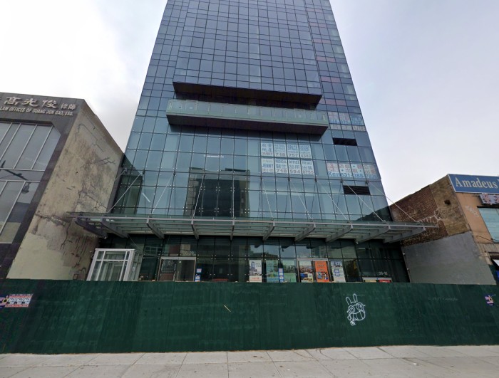 Jenny Zhu buys two retail condos at 36-16 Main Street (Credit - Google)