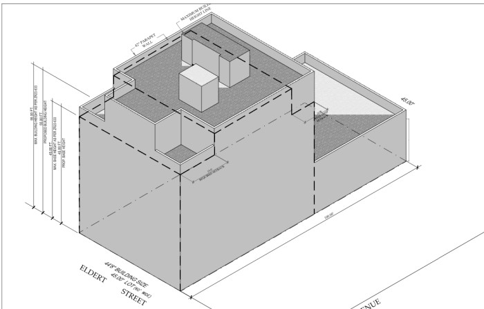 68 Eldert Street axonometric rendering (Credit - Mohsen Saleh architect)