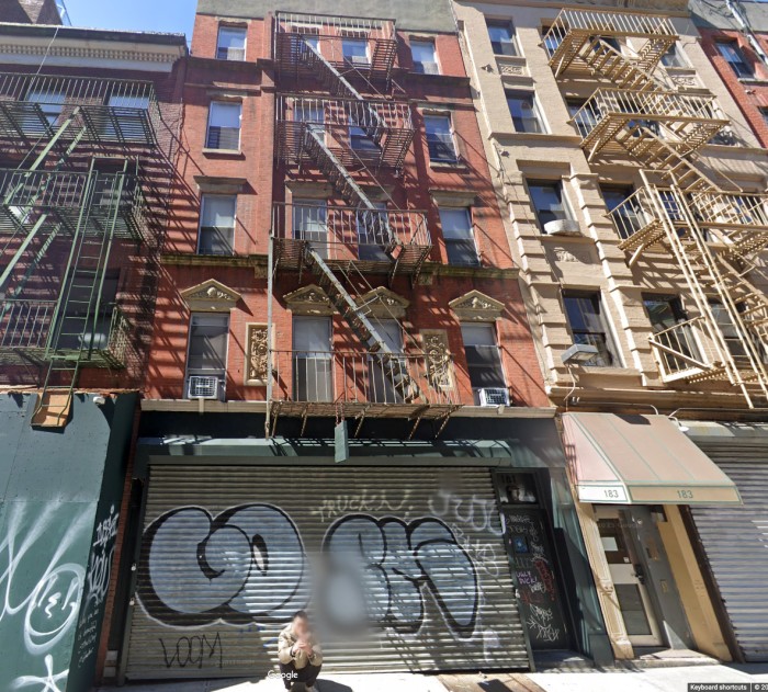 181 Mott Street (Credit - Google)