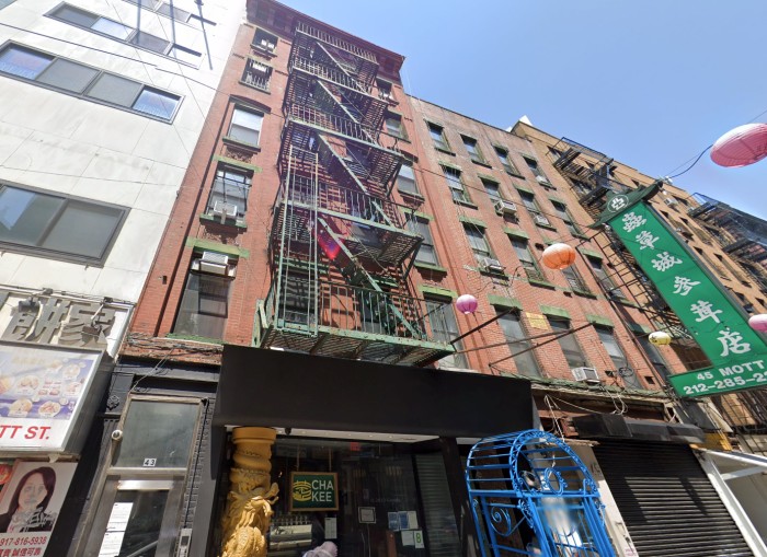 43-45 Mott Street (Credit - Google)