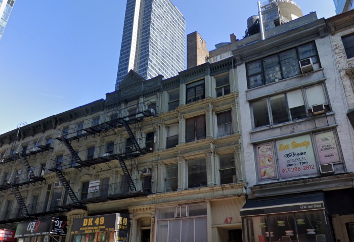 45 West 28th Street (Credit - Google)