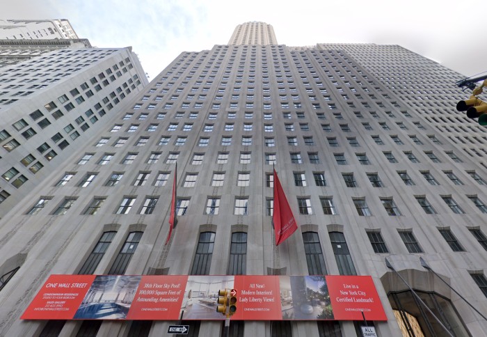 One Wall Street (Credit - Google)