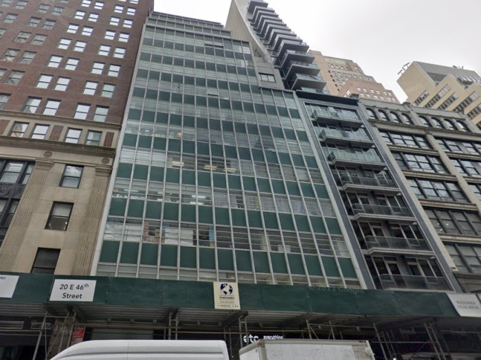 20 East 46th Street (Credit - Google) (1)
