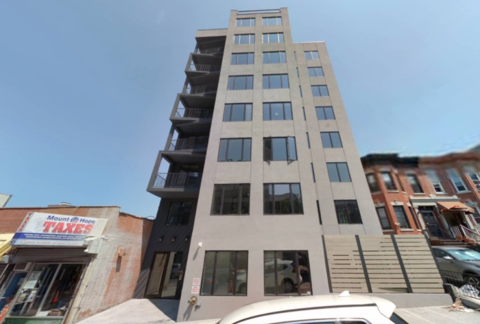 19-21 Mount Hope Place new construction (Credit - Google)