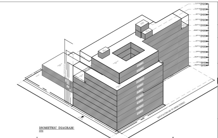 96 Vermont Avenue axonometric rendering (Credit - Nikolai Katz architect)
