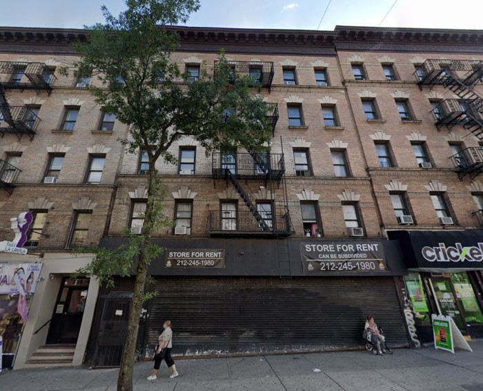 556 West 181st Street (Credit - Google)