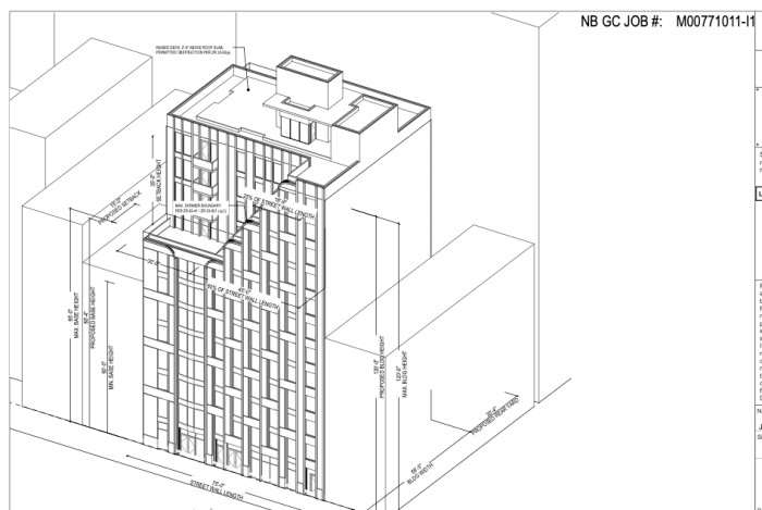 439 West 36th Street axonometric (Credit - Jeremiah Zuidema)