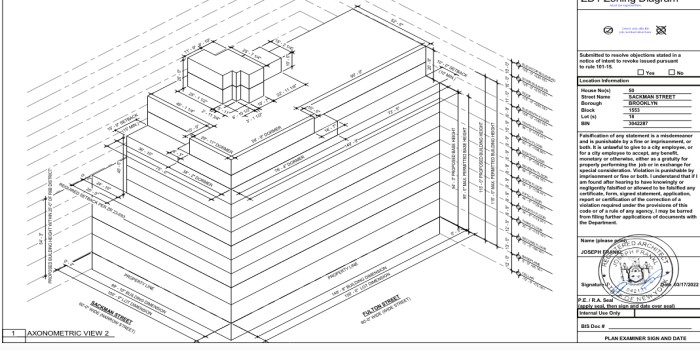 2246 Fulton Street aka 50 Sackman Street (Credit - Joseph Frankl architect via DOB)
